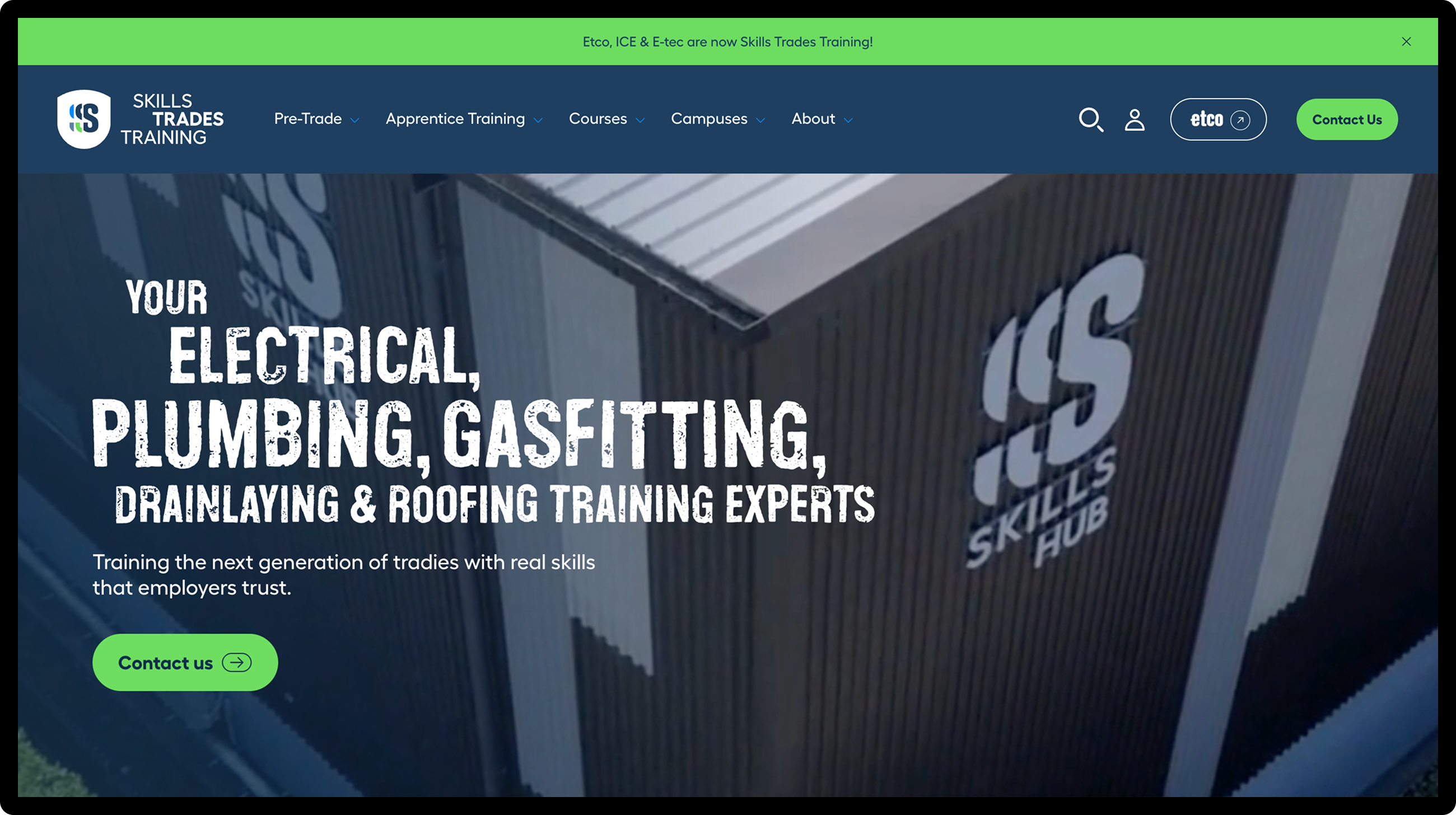 Skills Trades Training