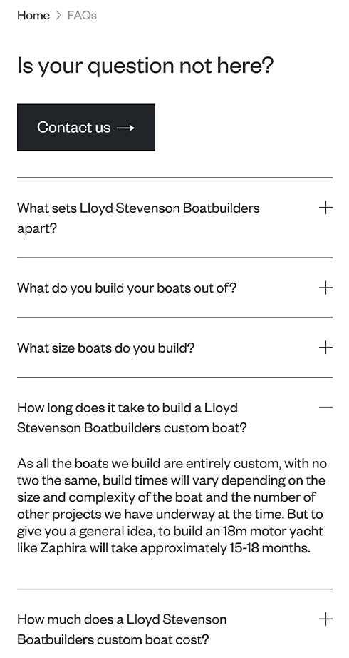 Lloyd Stevenson Yachts