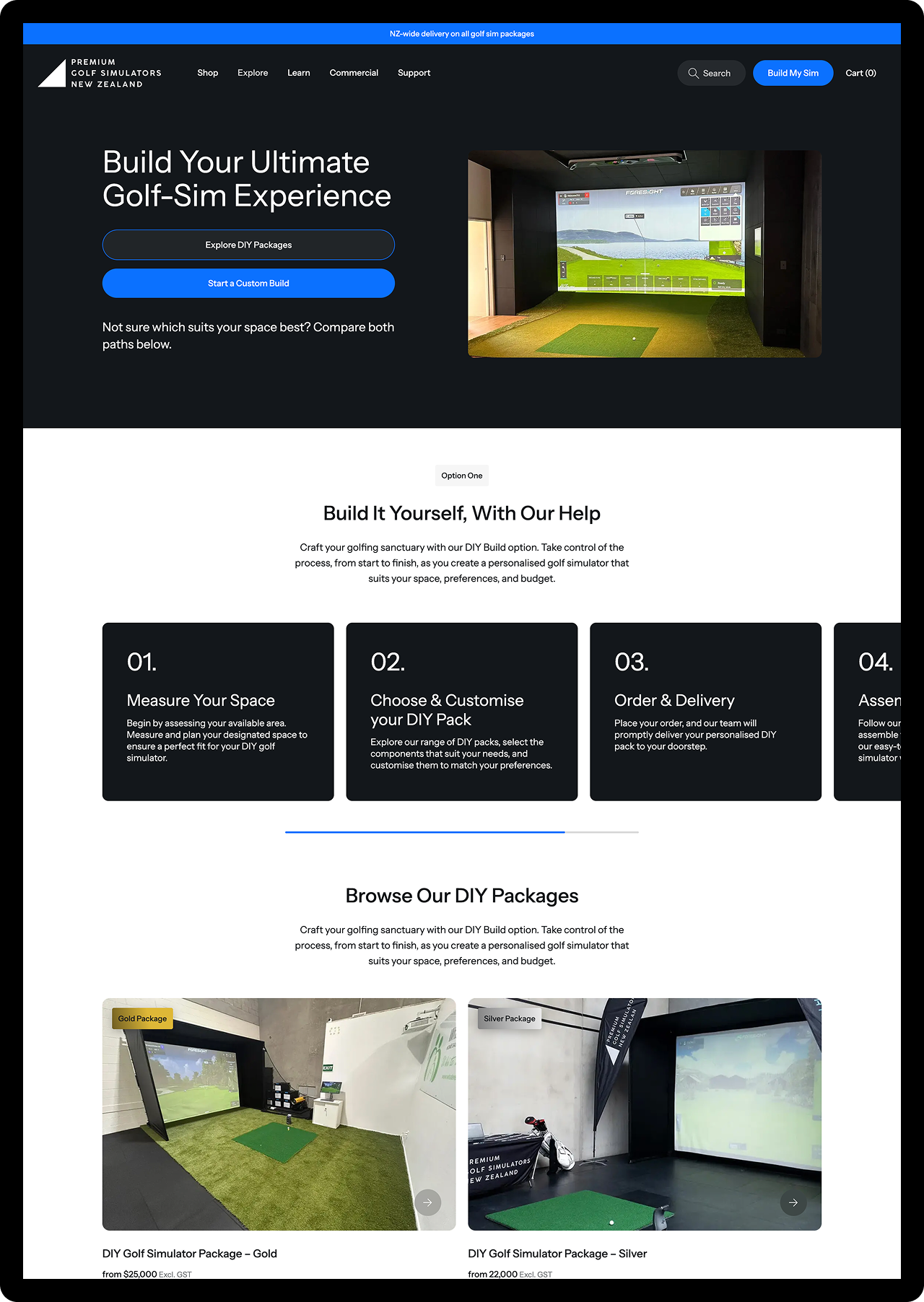 Premium Golf Simulators