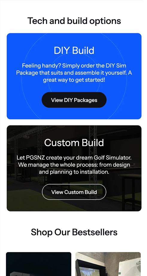 Premium Golf Simulators