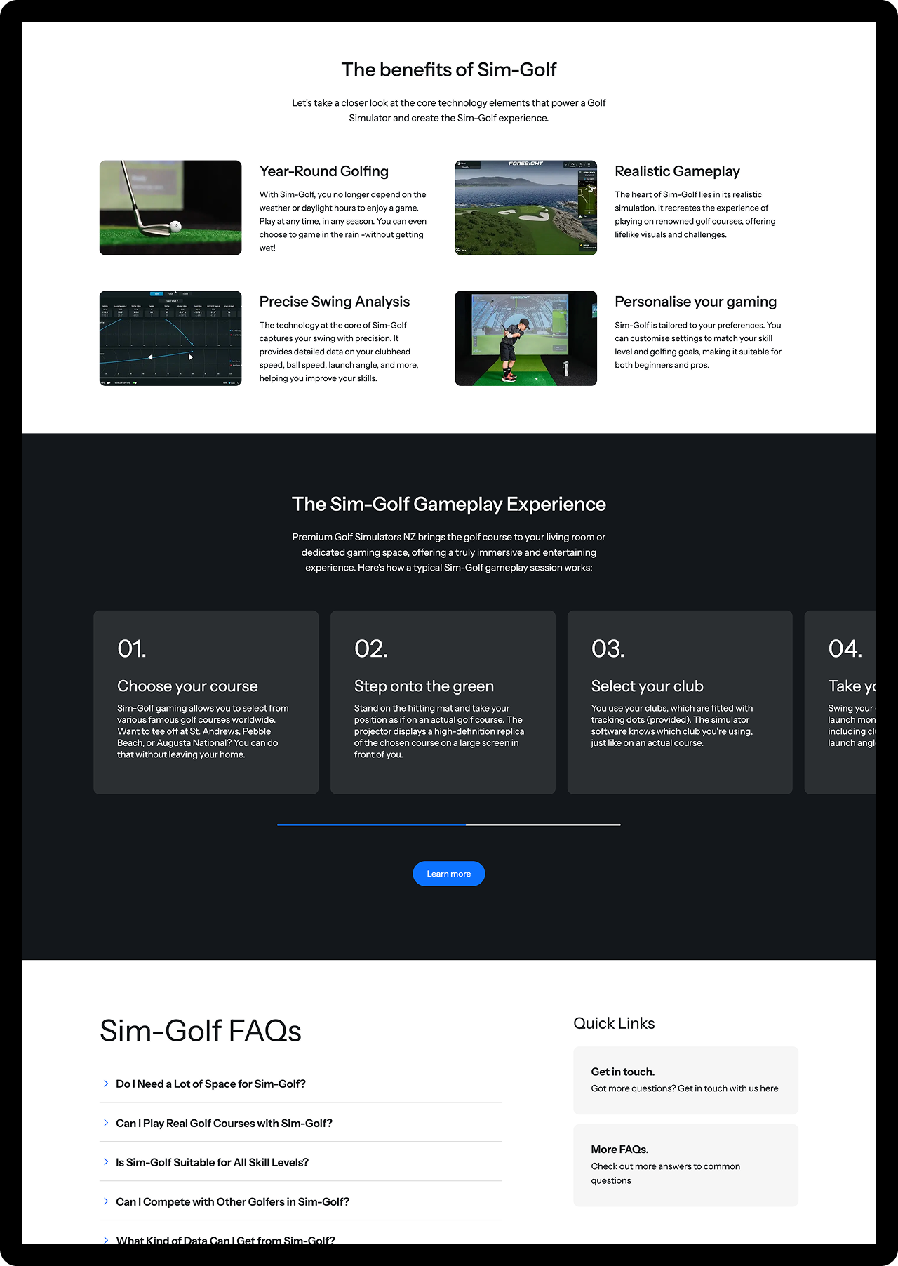 Premium Golf Simulators